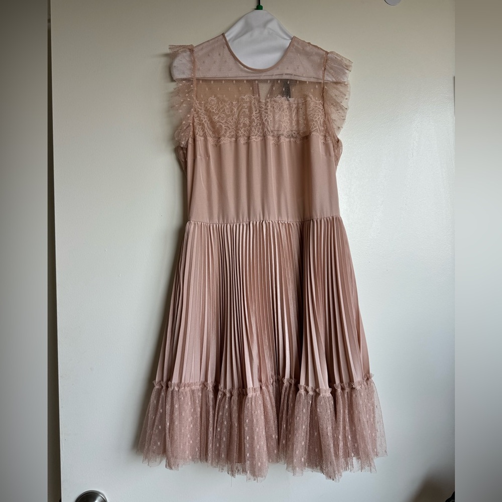 Red Valentino size 42 dress dusty pink. NWT
